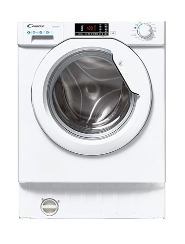 CANDY CBW 49D1W4-80 Integrated Washing Machine 9kg Load 1400RPM White - B rated