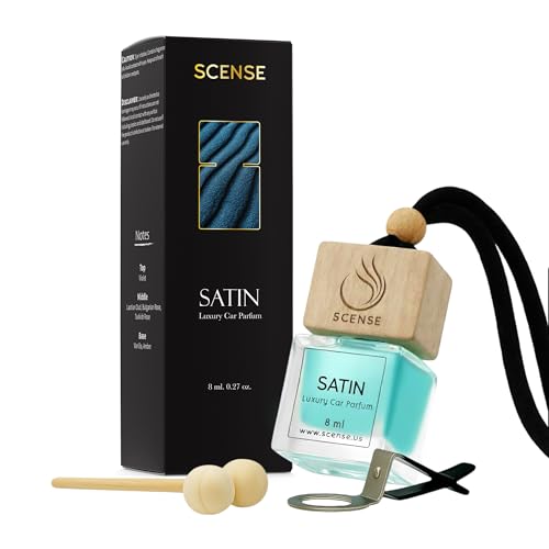 SATIN Luxury Car Air Freshener for Men & Women | Perfume Style…