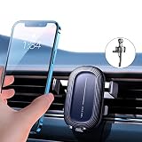 soporte movil gancho 【SÚPER ESTABLE Y DURADERO】Este soporte móvil coche para el automóvil cuenta con un clip en forma de gancho y, con un gran diseño que bloquea el móvil, y garantiza así, que jamás se caiga de la tobera del aire del coche, ya que cuenta con unos brazos de sujeción muy estudiados y mejorados, y una bandeja inferior flexible, que sujetan el teléfono firmemente. A diferencia de otros soportes, su teléfono nunca se caerá del respiradero aunque lo use durante mucho tiempo.