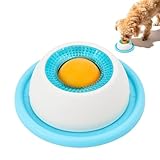 Jouet pour chien Lick Bowl - Nourriture humide - Avec tapis antidérapant - Avec boule rotative intégrée - Jouet interactif pour chien