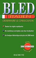 Bled Italien: Grammaire & Conjugaison 2011687276 Book Cover