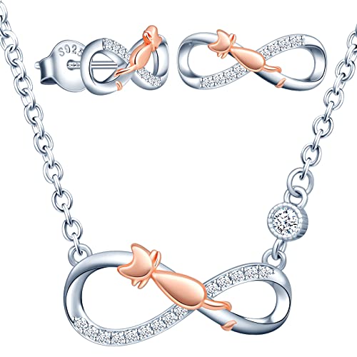 ✦ LA CONFEZIONE INCLUDE ✦ 1x ciondolo a forma di infinito in argento 0,83 * 0,39 pollici (2,1 * 1 cm), catena 16,34