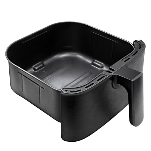cosori friggitrice ad aria cp158 5,7l cestello originale, rivestimento ceramico no pfas, accessori di ricambio per air fryer cp158-af, antiaderente, lavabile in lavastoviglie, grigio