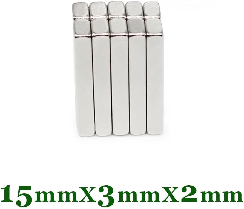 20/50/100//200/300/500/800PCS 15x3x2 Block 12x3x2mm Quadrate Rare Earth Neodymium Sheet 15 * 3 * 2 magnet(200PCS)