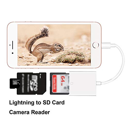 Leitor de Leitor de Cartão de Câmera de Jogo Adaptador de Leitor de Câmera de Cartão SD