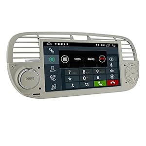 8-inch GPS-navigator voor Fiat 500 2007-2014 Ondersteuning Carplay Bluetooth 1080P USB WiFi 4G Mirror Link AM FM DSP…