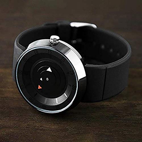 Image of Acnos Premium Black Dial and Strap Analogue Watch for Men Pack of - 1 (newpaydu)