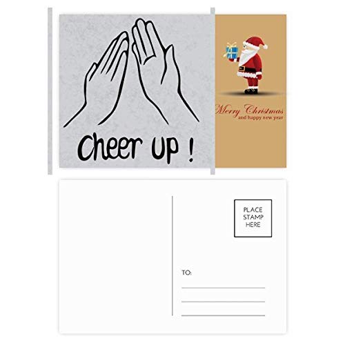 Cartes postales personnalisées Père Noël Black Clap, le cadeau de correspondance
