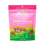Ava's Pet Palace Turkey Poppers – Freeze-Dried Turkey Dog Treats with Pumpkin | High Protein, Grain-Free, Single-Ingredient Training Treats & Food Topper | Made in USA | No Preservatives