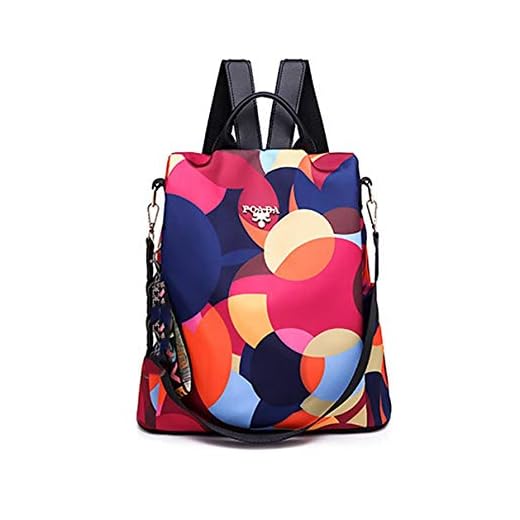 Kaczmarek Mochila fashion Oxford tecido impermeável mochila de viagem ao ar livre bolsa de ombro feminina bolsa anti-roubo para homem mulheres