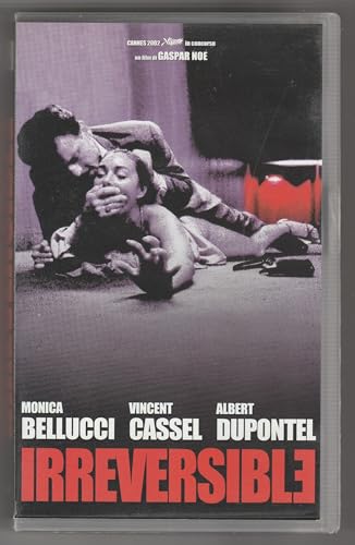 Videocassetta VHS VHS VIDEOCASSETTA Irreversible, Monica Bellucci, Vincent Cassel, Albert Dupontel, Versione noleggio
