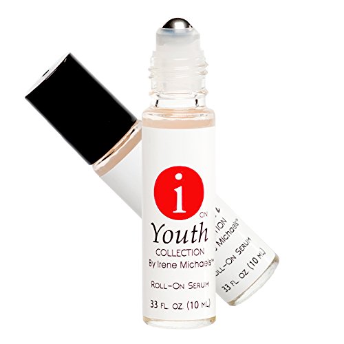 Anti-Aging Roll-on Skincare Serum for Face - Hyaluronic Acid Moisturizes and Brightens to Minimize Wrinkles and Age Spots for Youthful, Radiant Appearance (.33 oz)