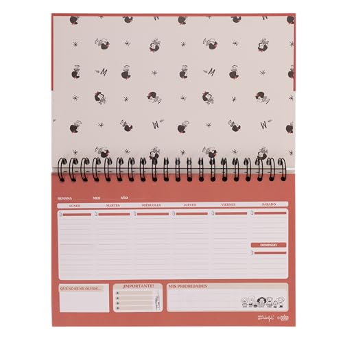 Mr. Wonderful - Mafalda Wochenplaner - Was wäre, wenn wir nicht so viel planen würden, ein bisschen höher fliegen würden?