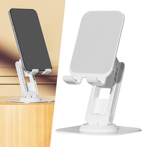 Sostenedor de celular plegable ajustable para evitar fatiga visual en mesa 5