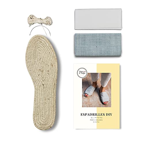 Kit espadrilles DIY femme blanc 40.5 pour en finir avec les pieds fatigués