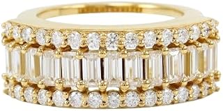 Moissanite Diamond Smart Ring Cover,Gen 4 and Gen 3 Gold Vermeil Smart Cover Jacket ring, Dainty Stackable Ring, Moissanite Gabit smart ring,14K Gold Plated,Minimalist Accessory Gift for Her,Size 3-12