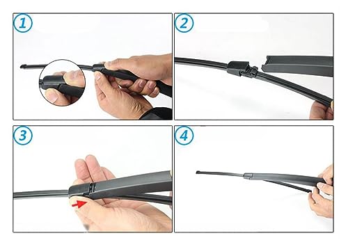 Limpiaparabrisas de coche Skoda Fabia Hatchback 2008-2011 4