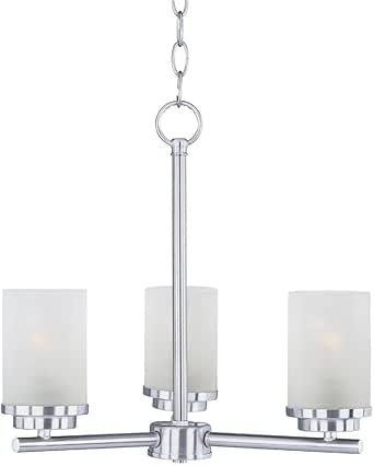 Maxim Corona-Three Light Chandelier in Contemporary style-16.5 Inches Wide by 18 inches high -Traditional Installation