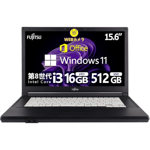 �yAmazon.co.jp ����z�n�C�X�y�b�N��8���� Core i3 �m�[�g�p�\�R�� FMV Life-book A579 /Office����/Windows11�Ή�/15.6�^���₷������/USB 3.0 HDMI/�����ݒ��/����LAN����/DVD