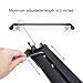 Autekcomma Roof Rack Cross Bars Replacement for BMW X1 & X3 2011-2018 ,Anti-Corrosion ,Aircraft Aluminum Black Matte with Anti-Theft Mechanism Locks Max Loading 260lb
