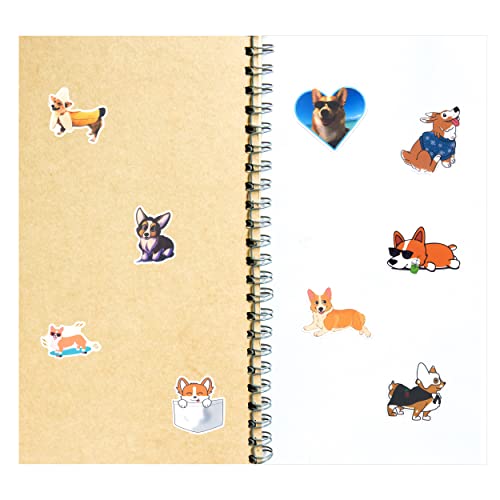 150 Pcs Corgi Stickers Cute Decal,Dog Stickers For Waterproof,Adults,Teens,Kids,Car Lovers,Animal Stickers For Water Bottles,Laptop,Cap,Phone,Travel Suitcase,Skateboard,Motorcycle,Bicycle,Refrigerator #TOP4