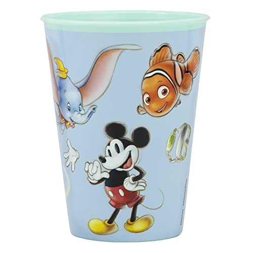 Stor GOBELET RÉUTILISABLE POUR ENFANTS EN PLASTIQUE SANS BPA 260 ML,DISNEY 100