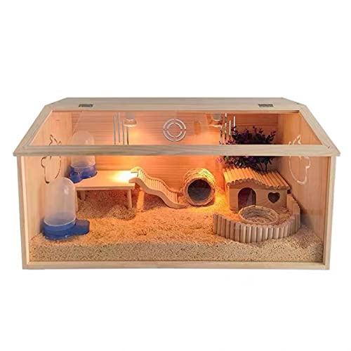 Grande cage pour animaux de compagnie idéale pour le salon avec enclos de jeu Rutin