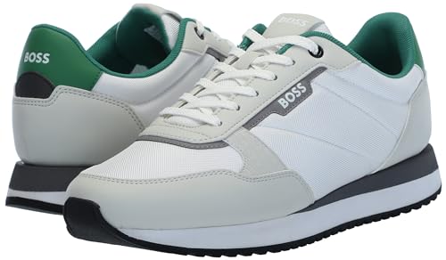 Image of BOSS Men's Kai Retro Low Profile Sneakers