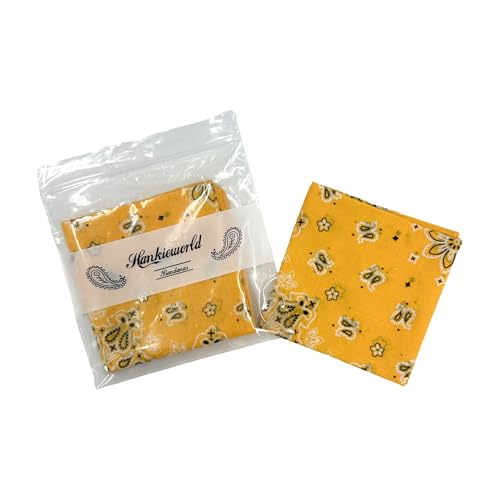 Image of Single Pack Bandanas 60s Premium Cotton Soft Thin Handfeel Large Handkerchief for Men and Women