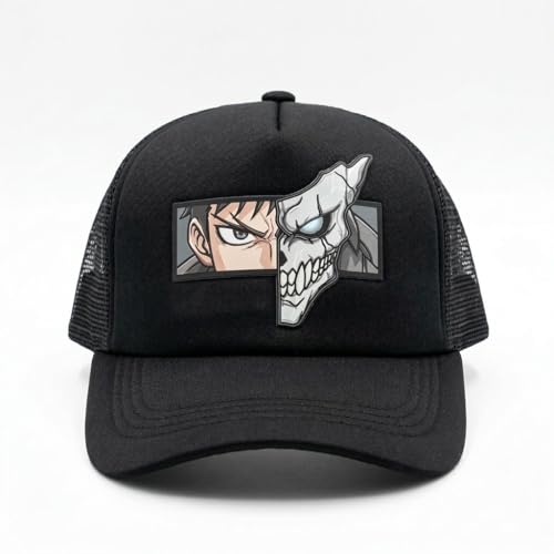 Image of faas Half Mesh Trucker Cap | Unisex Mesh Design | Adjustable Snapback Sports Cap for Men & Women-1pcs