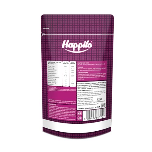 Image of Happilo Premium International Cajun Almond Cashew Mix 50g, Flavorful, Crunchy Blend, Rich in Healthy Fats, Protein, and Fiber