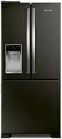 Geladeira Brastemp Eclipse Collection Frost Free Inverter French Door Água e Gelo na Porta 515 litros cor Black Inox - BRH85AE 220v