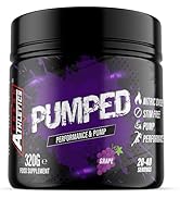 Pumped 'Grape Candy' Pump Pre Workout by Freak Athletics - Non Stim Pre Workout Powder Stimulant ...