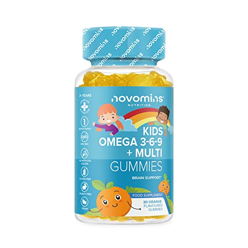 Get Kinder Omega 3 6 9 Gummibärchen Vitamin D & Vitamin E Omega 3 Vegan 1 Monatsvorrat