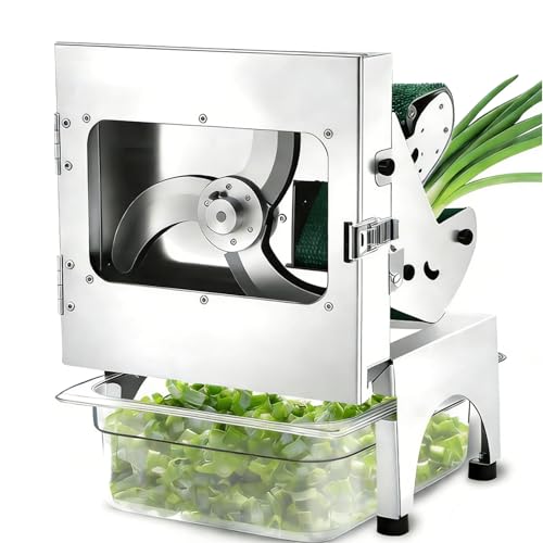 Máquina cortadora eléctrica comercial para vegetales 200W