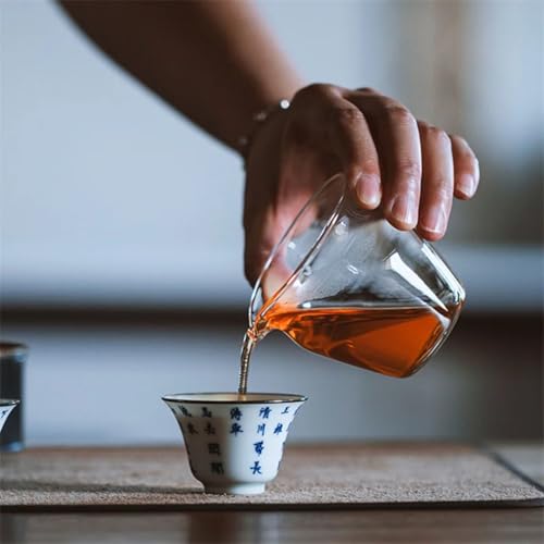 Pichet à thé en verre 150ml avec passoire intégrée pour service - 5