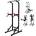 ISE 5in1 Power Tower Workout Dip Station, Multifunzione Sbarra Trazioni per...