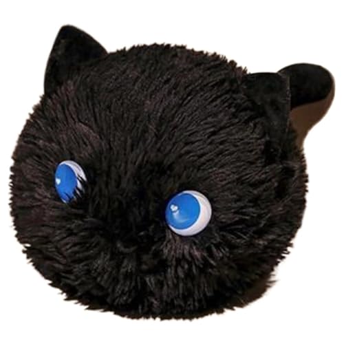 Katzen Plüschkissen, Süße Stofftierpuppe Weiches Kätzchen Plüschtier...