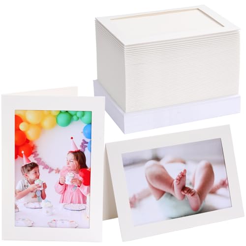 Cartes de vœux blanches avec enveloppes en lot de 200 pour toutes occasions