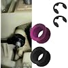 2PCS Shift Cable Bushing Repair Kit with Clips Shifter Cable Bushing Replacement for Saturn Toyota Jeep Chevrolet Pontiac Transmission Shift Linkage Bush Repair Tool Kit OEM# 33835-08010
