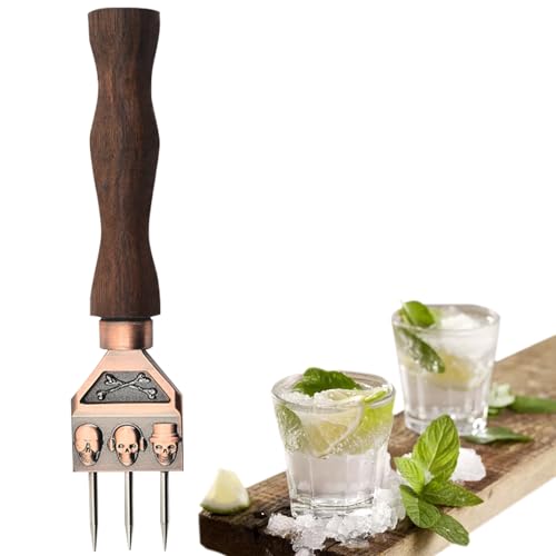 Picchi di ghiaccio per rompere con design rompighiaccio resistente strumento selezione modello manico legno cucina bar barman pic