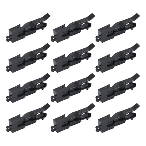 Garende 12Pcs Train Coupler Spring Coupler Model Railway Parts Hobby Train Coupler Train Accessories for 1:120 DIY Accessory, Style B