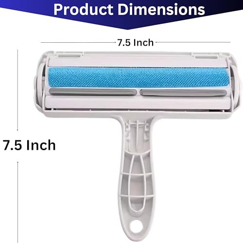 Image of Pet Hair Remover - Lint Roller for Dogs and Cats - Effective Pet Hair Roller for Cat, Furniture, Carpet, Car Seat, Bedding, Pet Hair Removal Tool, Perfect Dog Fur Remover