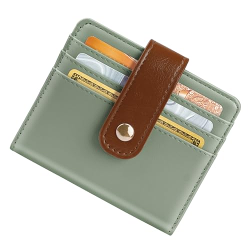 Image of Small Wallets for Women Slim Minimalist Bifold Credit Card Holder