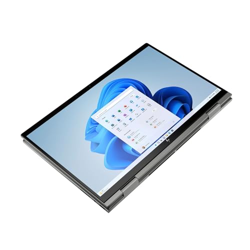 HP 2024 Laptop | Envy x360 2-in-1 | 15.6" 1920 x 1080 Touch IPS | Intel-10 Core i5-1335U | 8GB DDR4 | 512GB SSD | Windows 11 Home | Wi-Fi 6E - BT 5.3 - Backlit KB - 5MP IR Camera - Mineral Silver