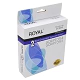 ROYAL 2 Black CORRECTABLE Typewriter Ribbons for Scriptor & Scriptor 2