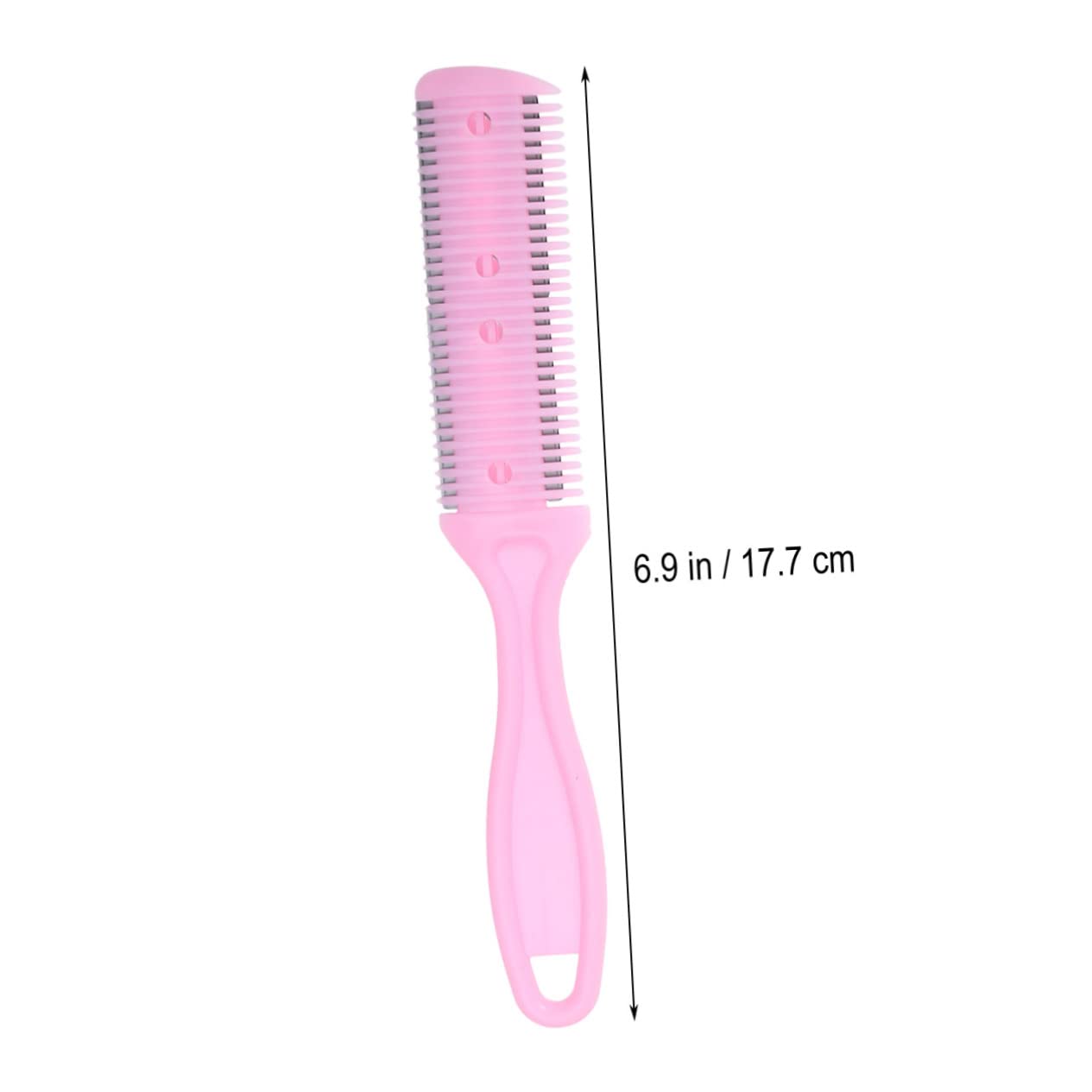 FOYTOKI Hair Razor Comb 3 Pcs Double-Sided Scissors Stainless Steel Hair Comb for Men Women