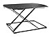 PRO SIGNAL - 50-25010 - Workstation, Standing Desk, Manual, Black, 1.9" - 16.1" Height Range, 31.4" x 22"