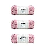 Caron Simply Soft Lipstick Speckle Yarn - 3 Pack of 141g/5oz - Acrylic - 4 Medium (Worsted) - 235 Yards - Knitting/Crochet