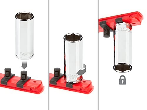 Tekton 3/8 Inch Drive Deep 6-Point Socket Set, 19-Piece (6-24 Mm) | Shd91114 #TOP4